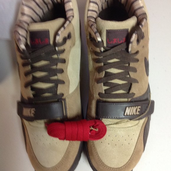 Nike Air Trainer 1 Men's Brown Suede Sneakers 11.5 New in Box - Picture 7 of 12